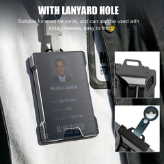 RFID Blocking Slim Aluminum Money Clip Wallet for Men