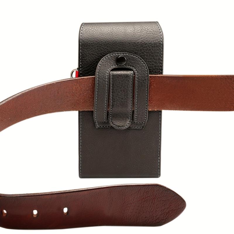 Two-Layer Phone Bag Credit Card Pouch Belt Loop