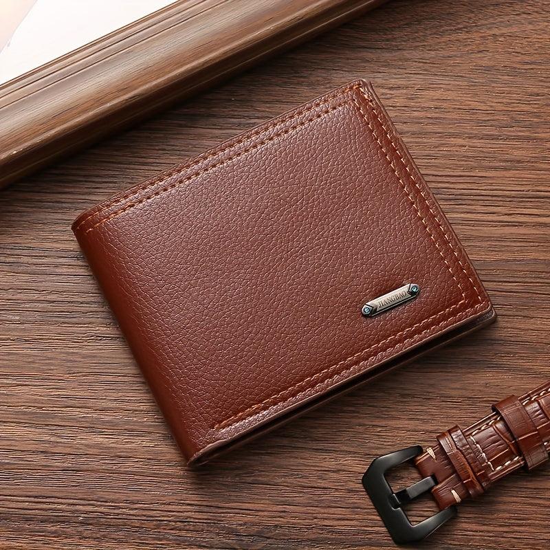 Men's Wallet Business Money Clip Ultra-thin Card Bag Soft Leather