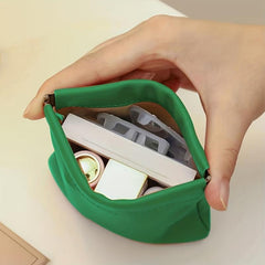 Men's Wallet Self-closing Card Bag Coin Purse ID Card Storage Bag