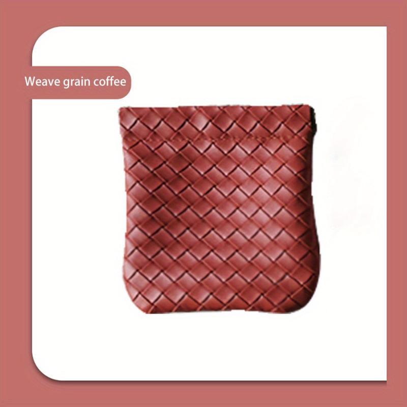 Men's Wallet Self-closing Card Bag Coin Purse ID Card Storage Bag