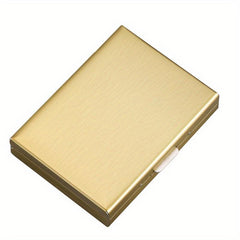 Men's RFlD Blocking Card Holder Stainless Steel