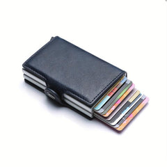 Aluminum Alloy Automatic Pop up Card Holder Money Clip