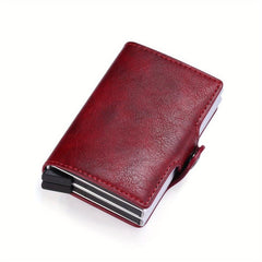 Aluminum Alloy Automatic Pop up Card Holder Money Clip