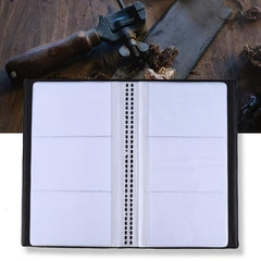 Men's Thin Card Holder with Calculator Slots
