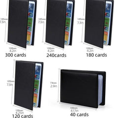Men's Thin Card Holder with Calculator Slots