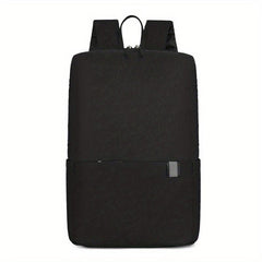 Solid Backpack for Students High School Outdoor Sports Bag