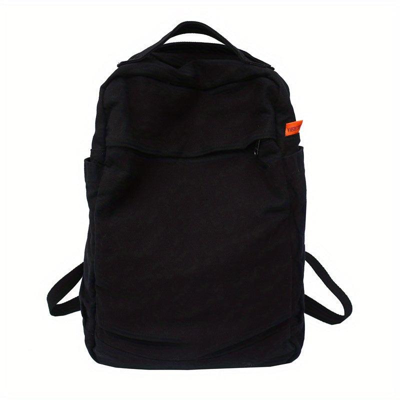 Classic Casual Canvas Backpack Vintage Large Capacity Travel Backpack