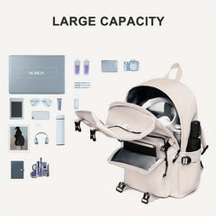 Men's Casual Backpack Large Capacity Lightweight Backpack