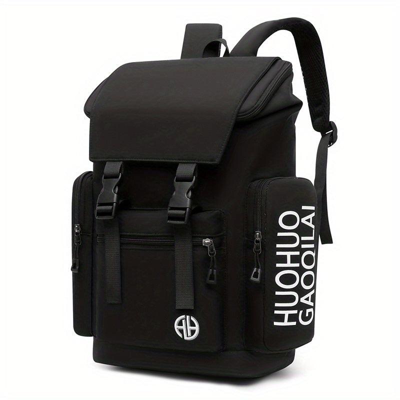 Men's Large Capacity Schoolbag Casual Work Travel Backpack
