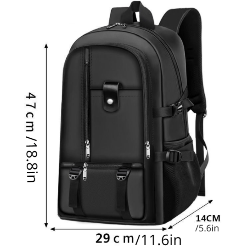 Unisex Durable Student Backpack For High School And Middle School