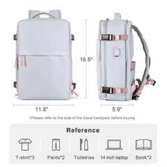 Large Travel Backpack Hiking Waterproof Outdoor School Bag