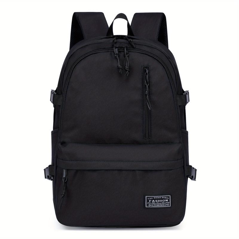 Nylon Laptop Backpack For Men Large Capacity Travel Work Backpack