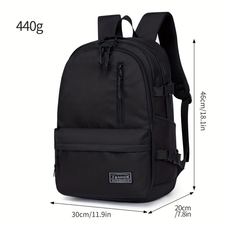 Nylon Laptop Backpack For Men Large Capacity Travel Work Backpack