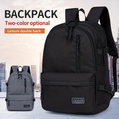Nylon Laptop Backpack For Men Large Capacity Travel Work Backpack