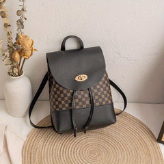 1pc Floral Pattern Backpack Women's Double Shoulder Bag