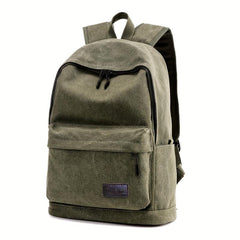 Canvas Backpack Large Capacity Backpack Junior High School Student Bookbag