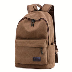 Canvas Backpack Large Capacity Backpack Junior High School Student Bookbag