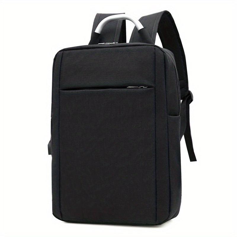 Men's Laptop Backpack USB Charging Port Travel Schoolbag