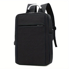 Men's Laptop Backpack USB Charging Port Travel Schoolbag