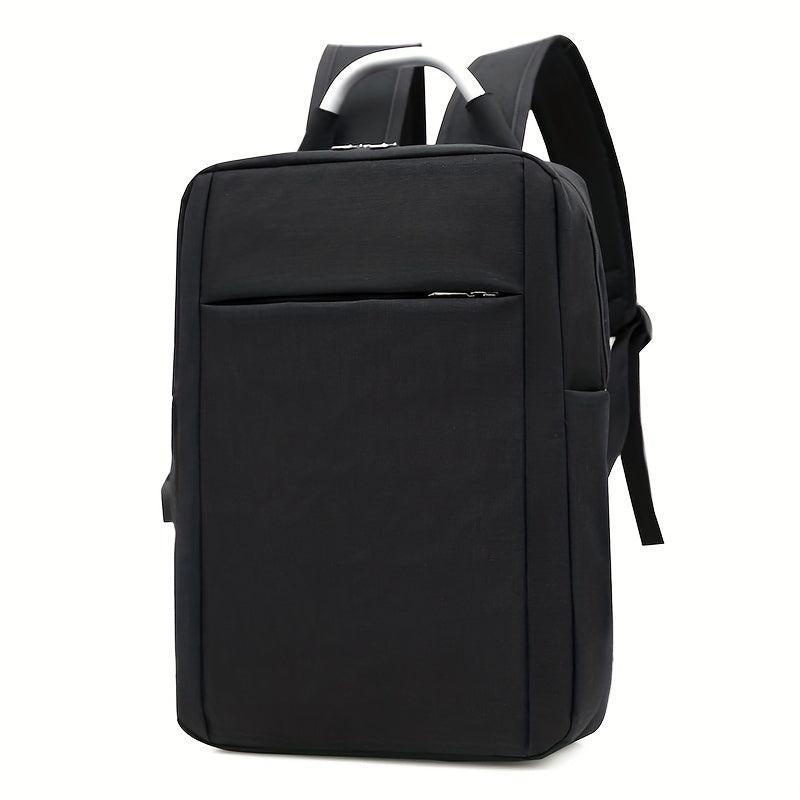 Men's Laptop Backpack USB Charging Port Travel Schoolbag