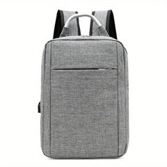 Men's Laptop Backpack USB Charging Port Travel Schoolbag