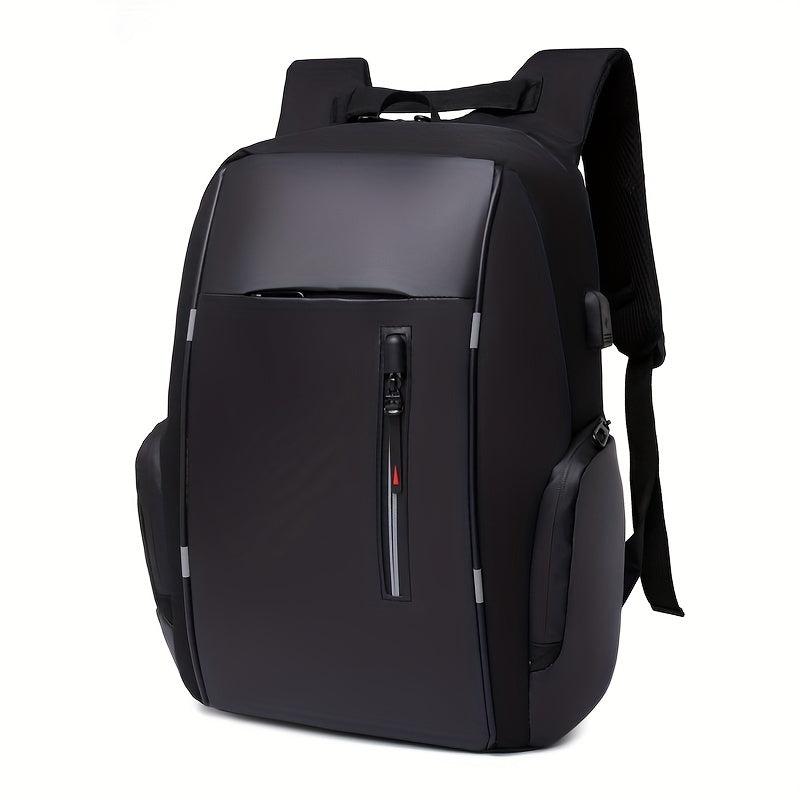 Men's Large Capacity Business Backpack with USB Charging
