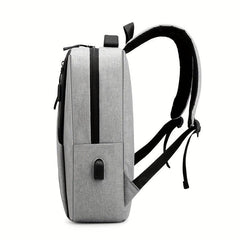 USB Charging Business Backpack Men's Large Capacity Waterproof Computer Bag