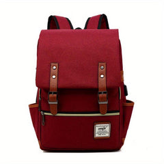 Large Laptop Backpack with USB Charging Port