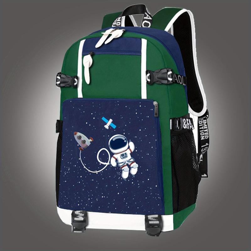 Glow In The Dark Backpack Lightweight Large Capacity Schoolbag