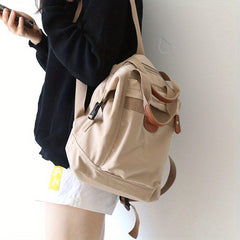Casual Canvas Backpack Travel Backpack School Bag