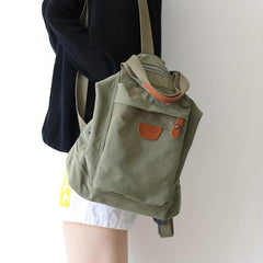 Casual Canvas Backpack Travel Backpack School Bag