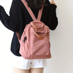 Casual Canvas Backpack Travel Backpack School Bag