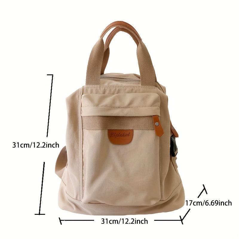 Casual Canvas Backpack Travel Backpack School Bag