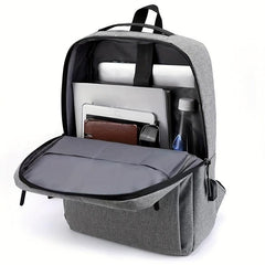 38L Laptop Backpack USB Charging Port Waterproof Shockproof Travel Bag