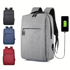 38L Laptop Backpack USB Charging Port Waterproof Shockproof Travel Bag