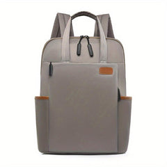 Lightweight Solid Men's Women's Backpack Business Laptop Bag