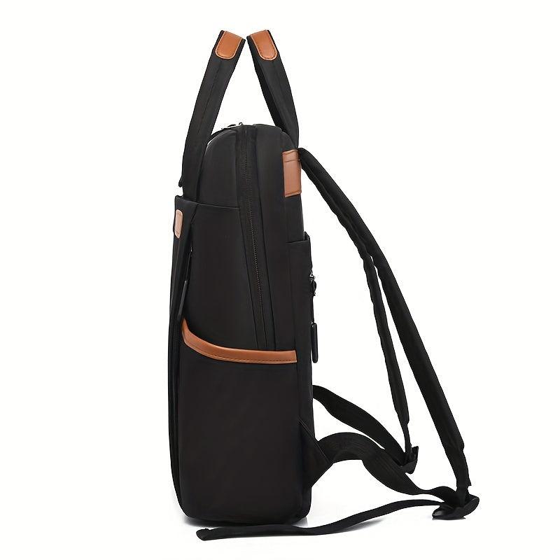 Lightweight Solid Men's Women's Backpack Business Laptop Bag