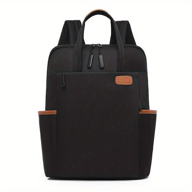Lightweight Solid Men's Women's Backpack Business Laptop Bag