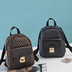 Casual PU Leather Mini Backpack