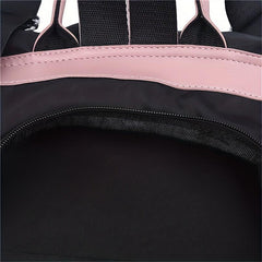Pink Backpack Large Capacity School Bag Casual Bag