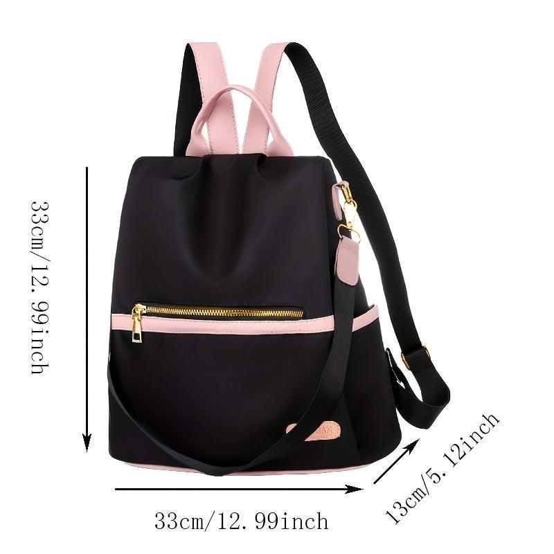 Pink Backpack Large Capacity School Bag Casual Bag