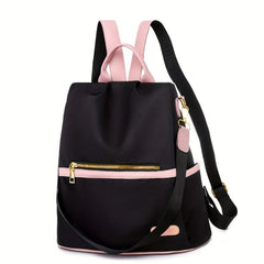 Pink Backpack Large Capacity School Bag Casual Bag