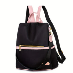 Pink Backpack Large Capacity School Bag Casual Bag