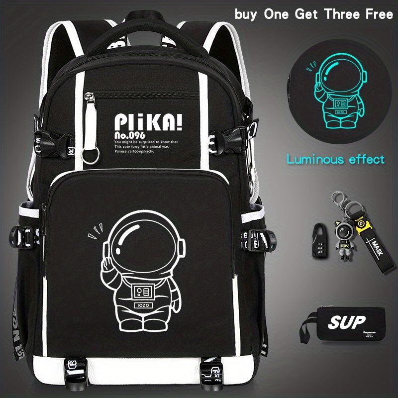 Spaceman Shoulder Bag for Boys Junior High School Students