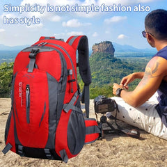 Large Capacity Outdoor Backpack for Mountaineering Hiking Camping