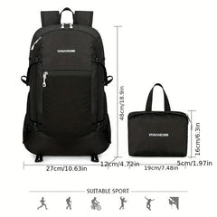 Foldable Waterproof Backpack for Outdoor Travel and Camping