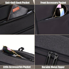 Anti Theft Travel Laptop Backpack USB Charging Port