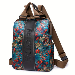 Ethnic Style Large Capacity Backpack Casual Travel Outing Bag