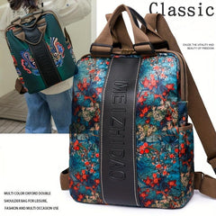 Ethnic Style Large Capacity Backpack Casual Travel Outing Bag